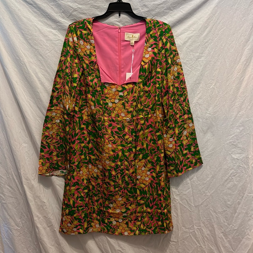 Flora Bea Farah Dress Sz M